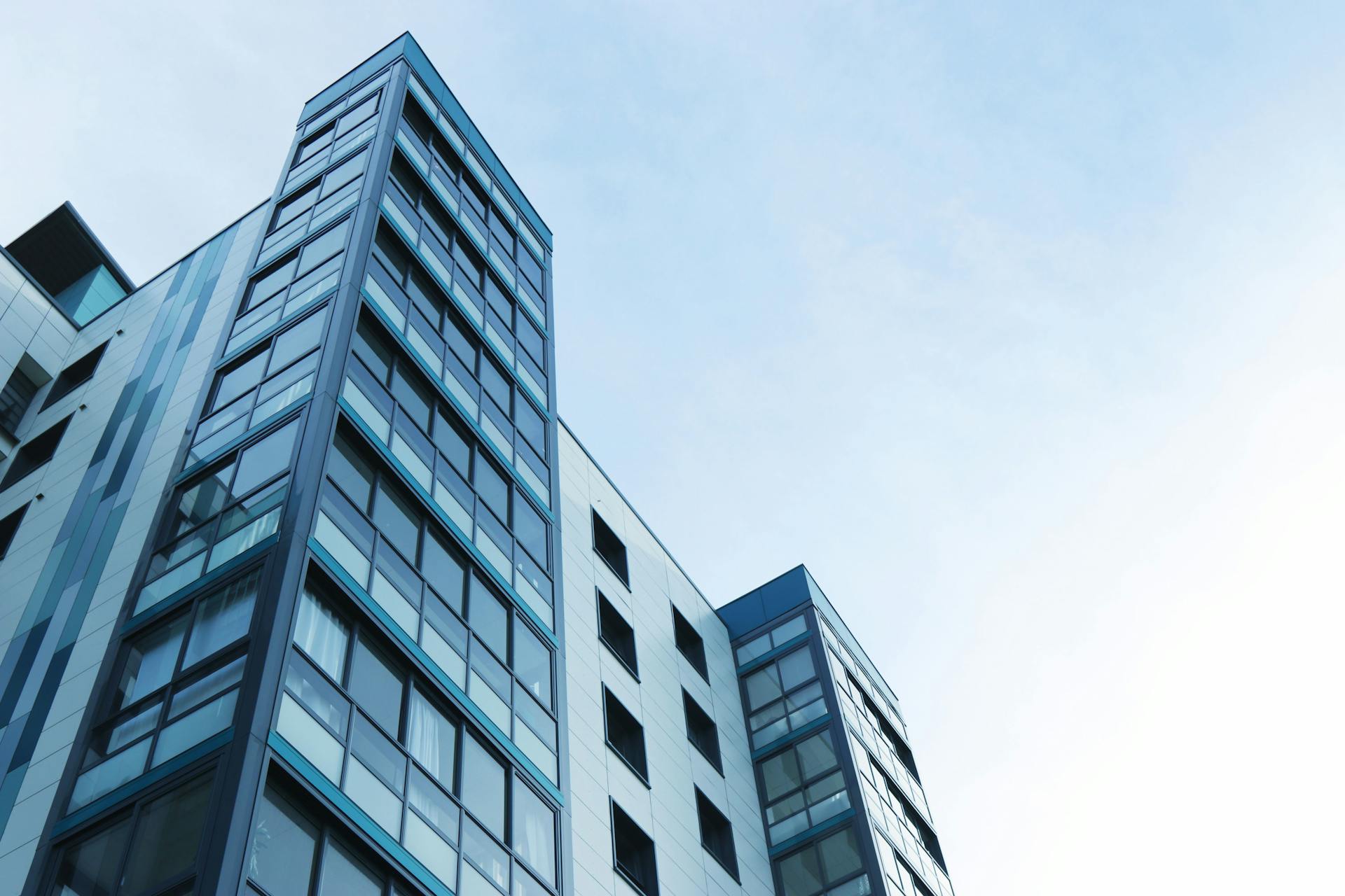 Modern corporate tower architecture